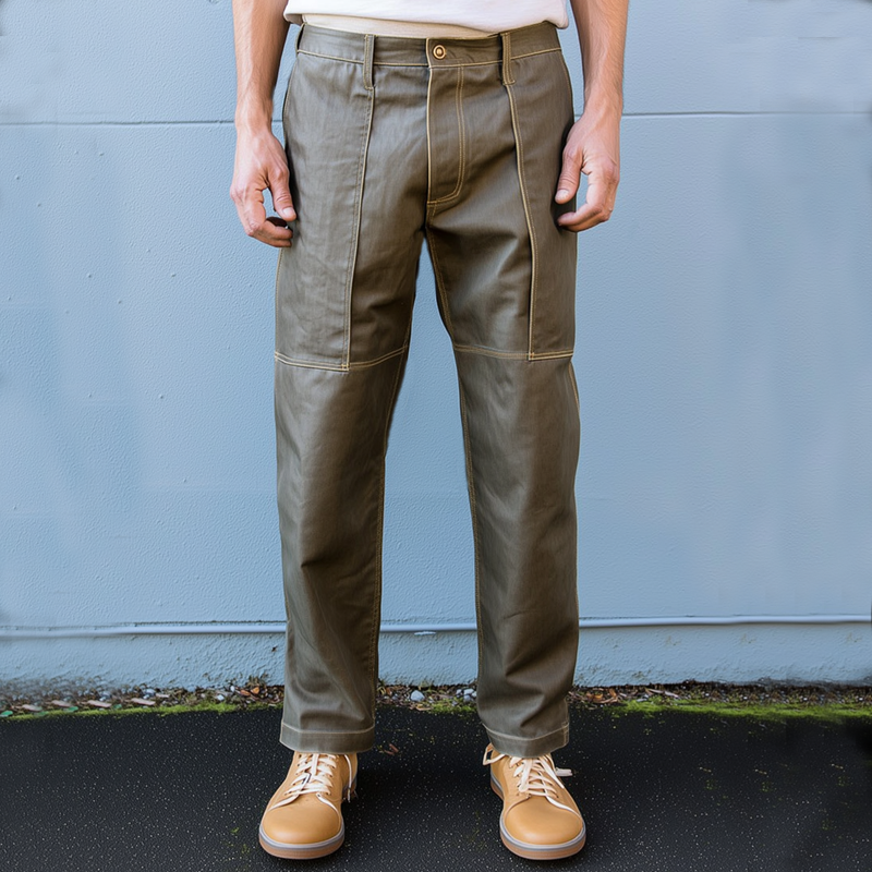 Men's Classic Retro All-match Straight-leg Cargo Pants DTT25070810