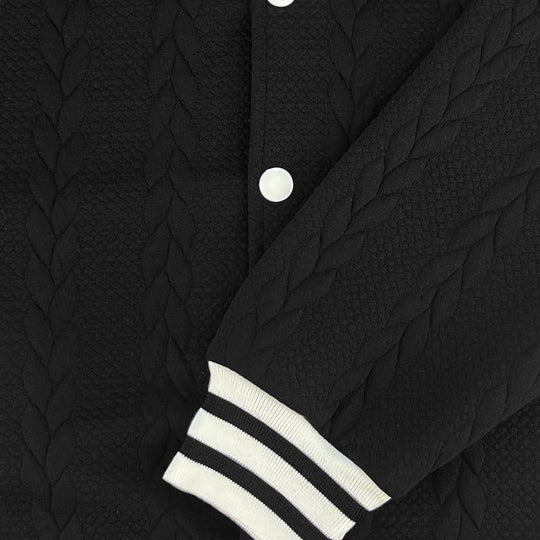 Men's Casual Single Breasted Cardigan Baseball Jacket 9261088735416