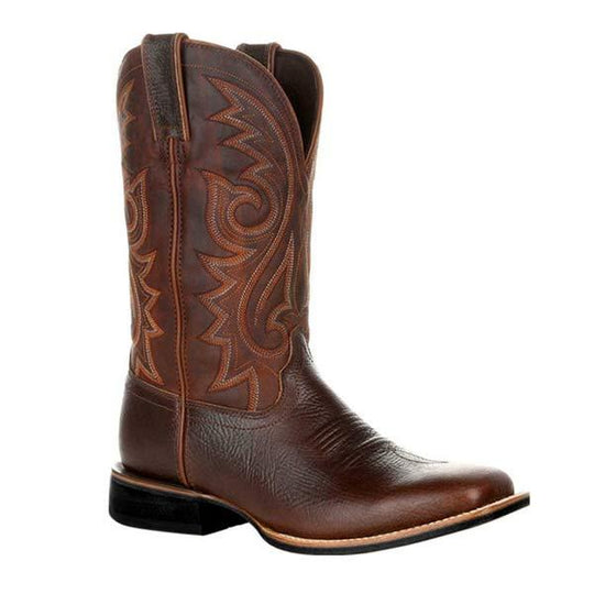 MEN'S VINTAGE EMBROIDERED TALL BOOTS 9261846626488
