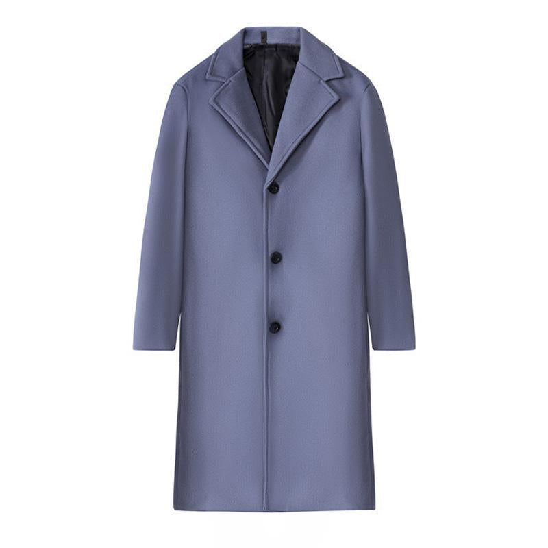 Men's British Style Slim Long Trench Coat 9261110984888
