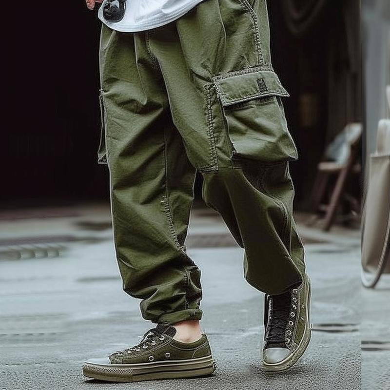 Men's Casual Outdoor Multi-pocket Cargo Pants 9261762969784