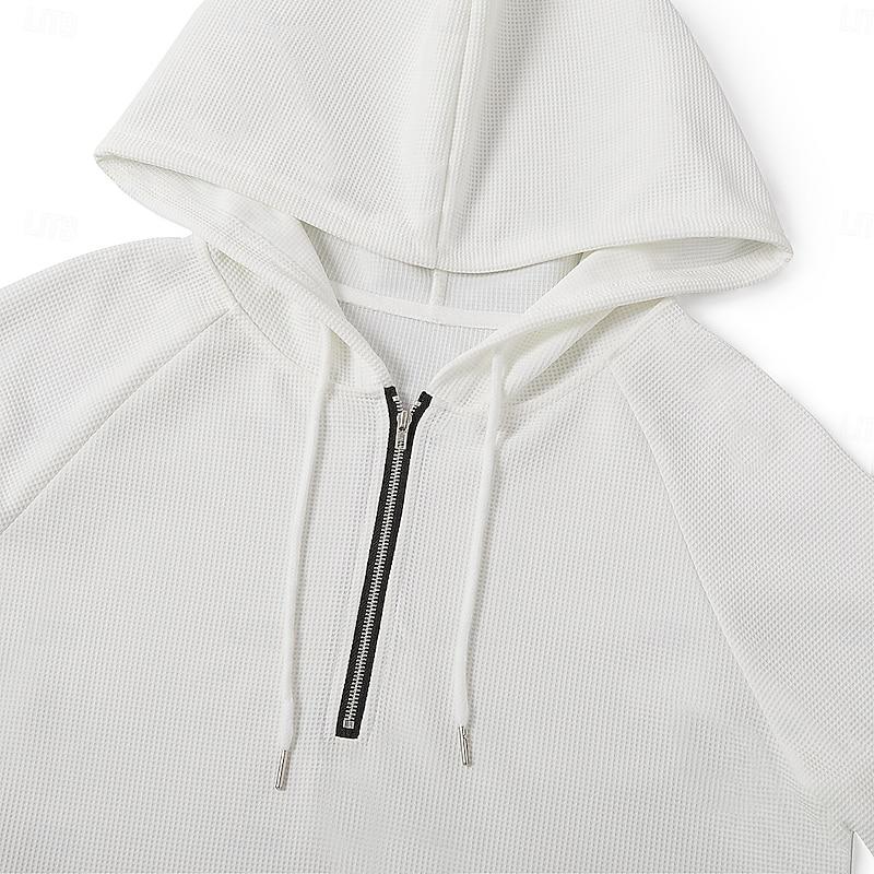 Men's Casual Half Zip Hoodie 9887382732984