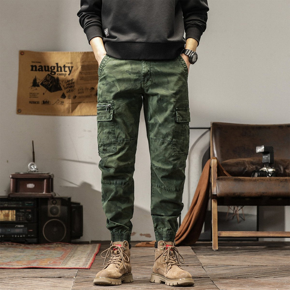Men's Camo Multi-Pocket Casual Cargo Pants 9261767033016