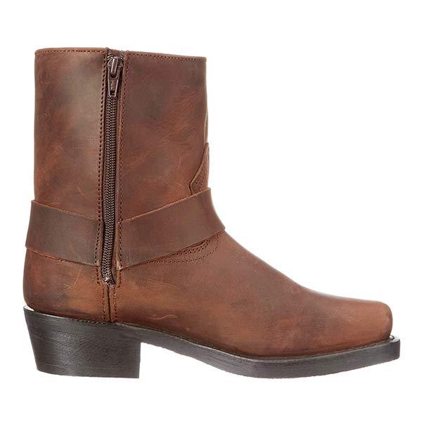 MEN'S SIDE ZIP WESTERN COWBOY BOOTS 9261846397112