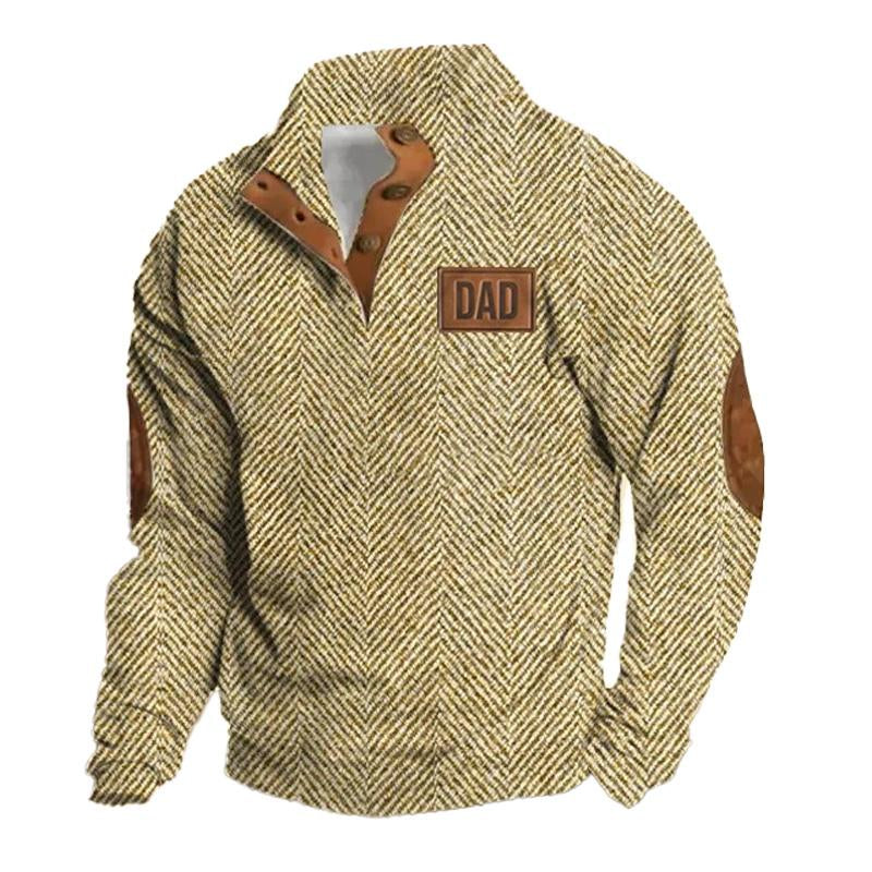 Men's Outdoor Casual Stand Collar Long Sleeve Sweatshirt 9261135790264