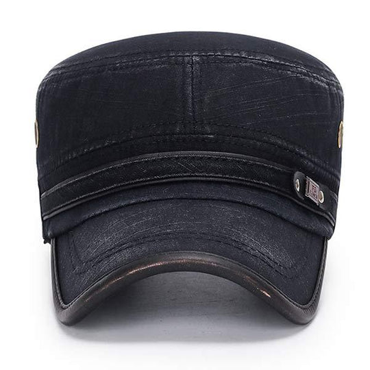Men's Leather Brim Vintage Hat DTT25082011