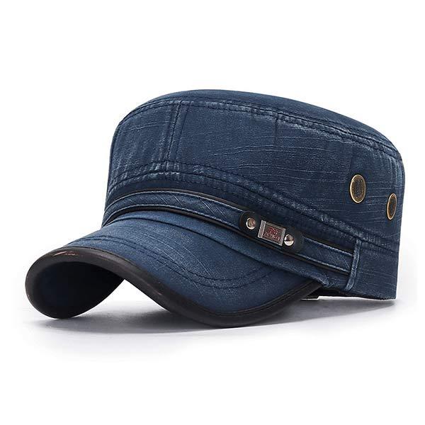 Men's Leather Brim Vintage Hat DTT25082011