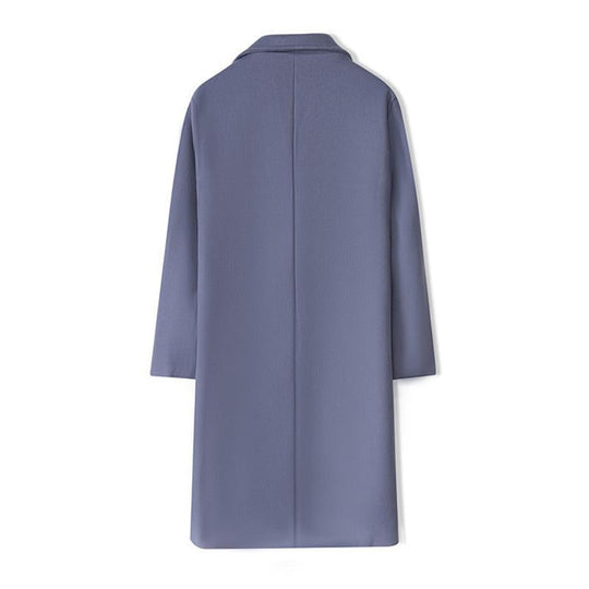 Men's British Style Slim Long Trench Coat 9261110984888
