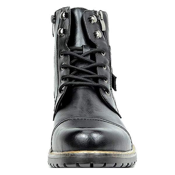 MEN'S METAL DOUBLE ZIP RIDER BOOTS 9261846266040