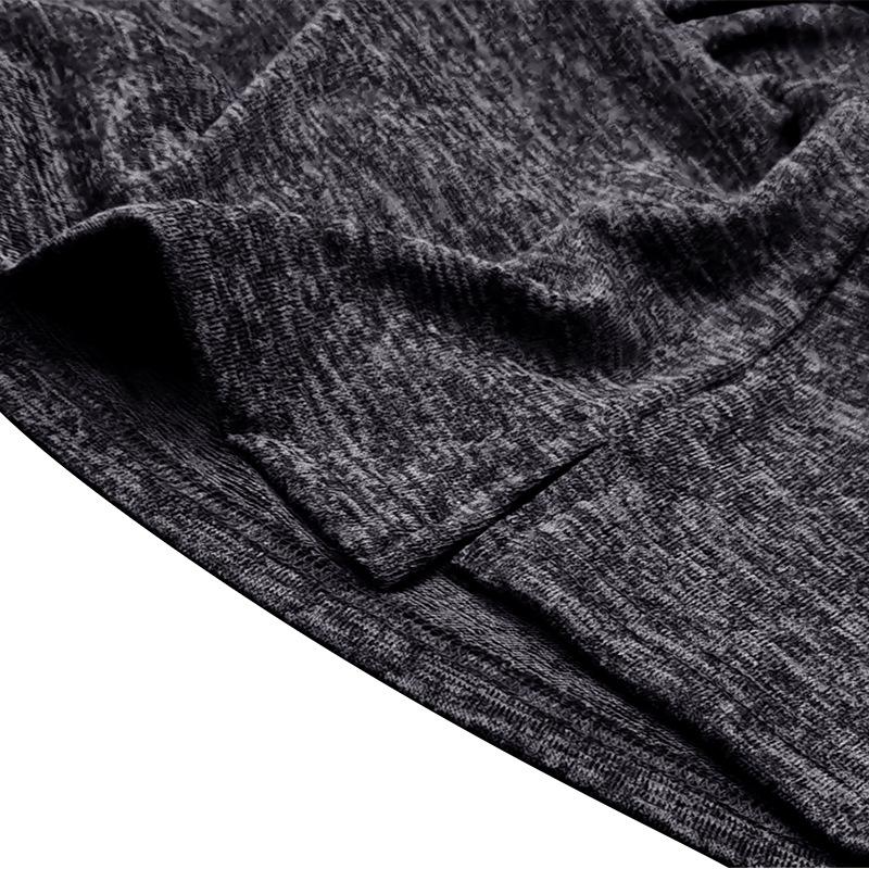 Men's Button Collar Long Sleeve T-Shirt 9261142835384