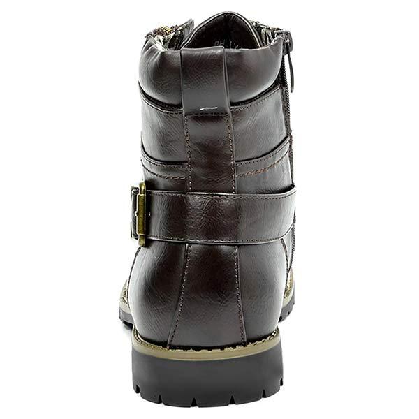 MEN'S METAL DOUBLE ZIP RIDER BOOTS 9261846266040