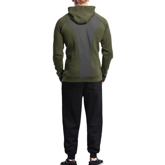 Men's Casual Sports Hooded Sweatshirt and Pants Set 9260834324664