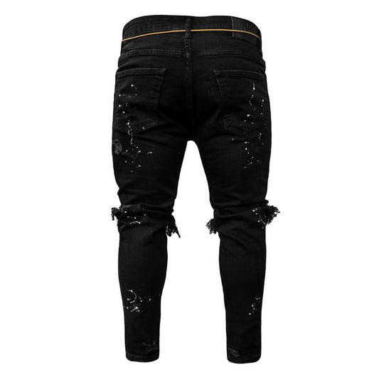 Men's Slim Fit Ripped Skinny Jeans 9268190347448