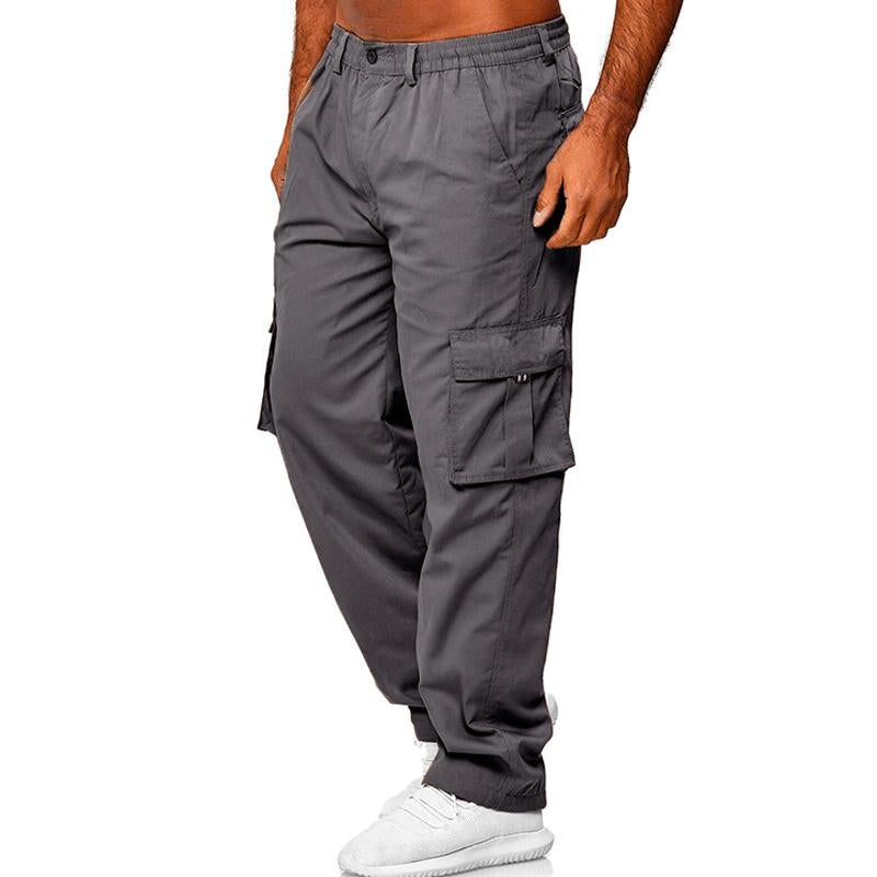 Men's Casual Multi-Pocket Cargo Pants 9261762937016