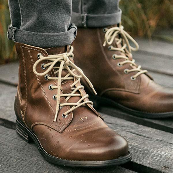 MEN'S VINTAGE MILITARY RIDER BOOTS 9261846036664