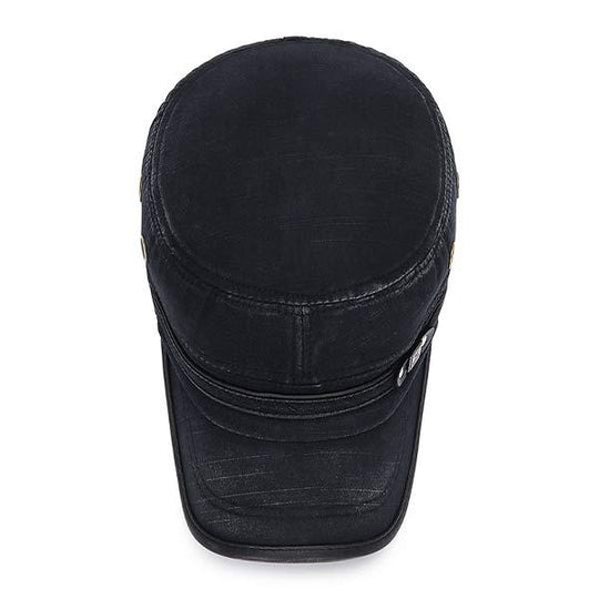 Men's Leather Brim Vintage Hat DTT25082011