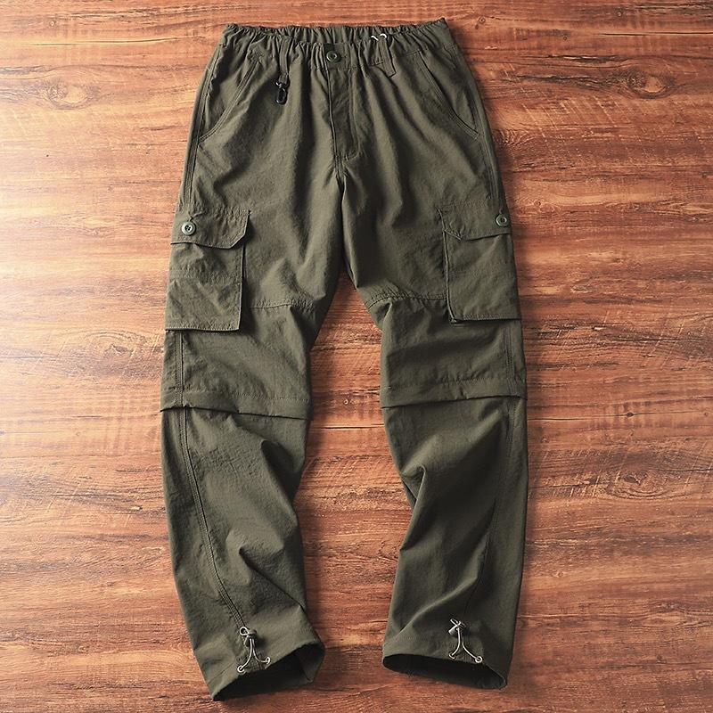Men's Outdoor Loose Detachable Straight Cargo Pants 9261766869176