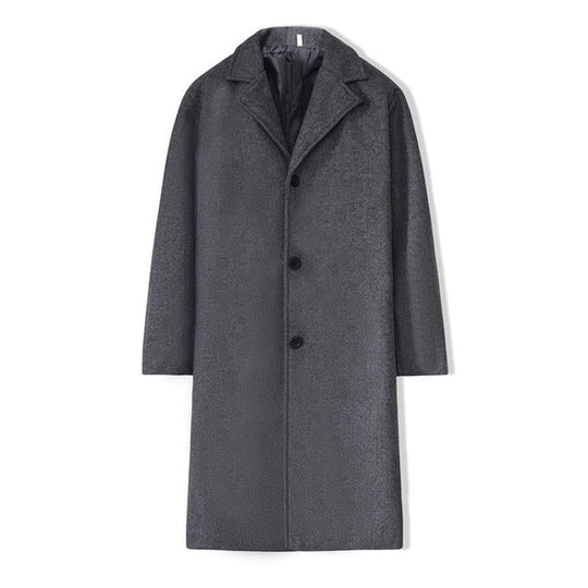 Men's British Style Slim Long Trench Coat 9261110984888