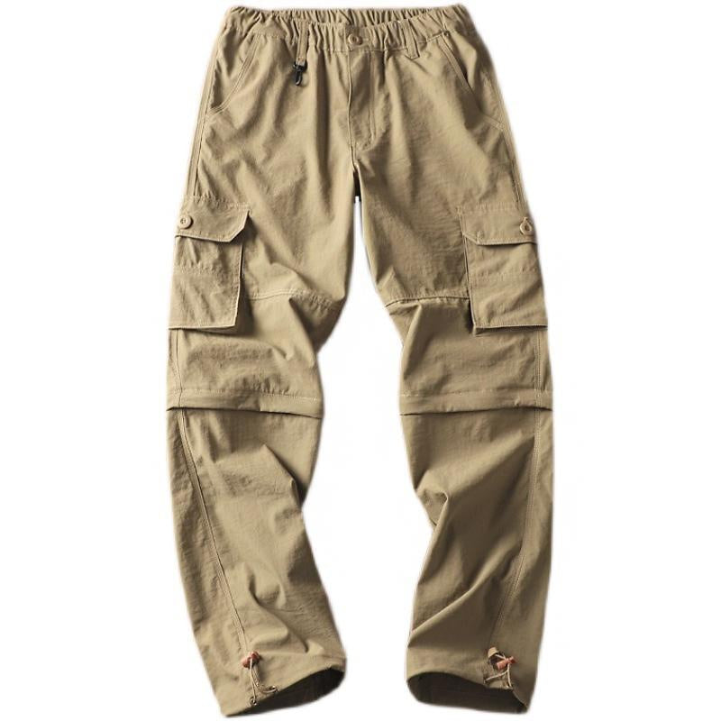 Men's Outdoor Loose Detachable Straight Cargo Pants 9261766869176