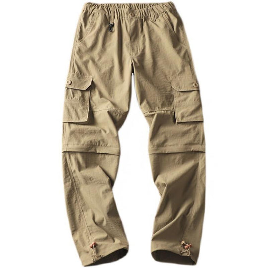 Men's Outdoor Loose Detachable Straight Cargo Pants 9261766869176