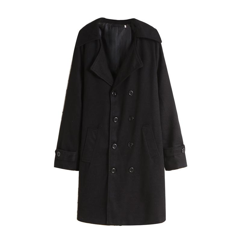 Men's British Style Double-breasted Trench Coat 9261110886584