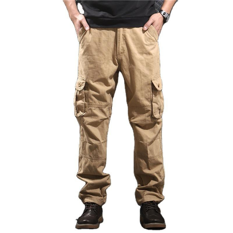 Men's Casual Loose Multi-Pocket Cargo Pants 9261765492920