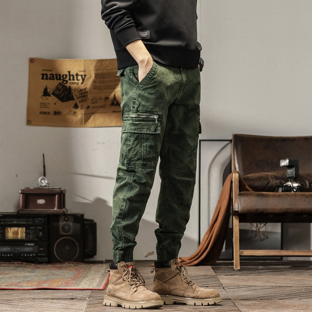 Men's Camo Multi-Pocket Casual Cargo Pants 9261767033016