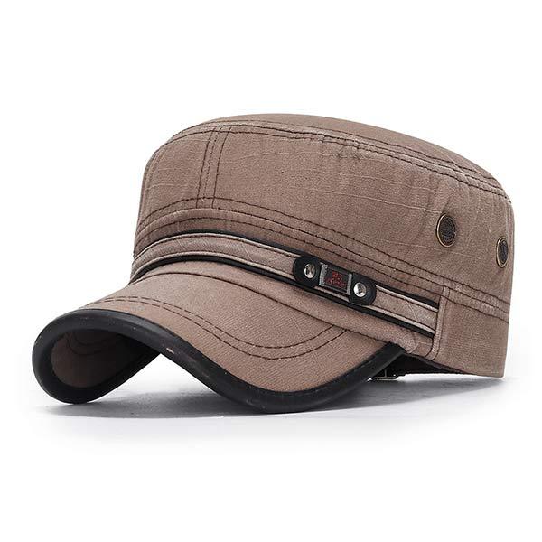 Men's Leather Brim Vintage Hat DTT25082011