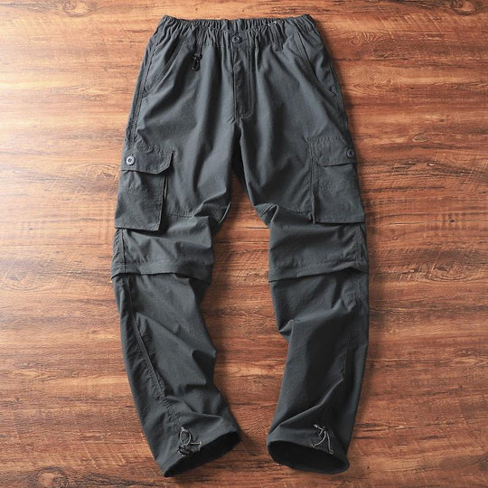 Men's Outdoor Loose Detachable Straight Cargo Pants 9261766869176