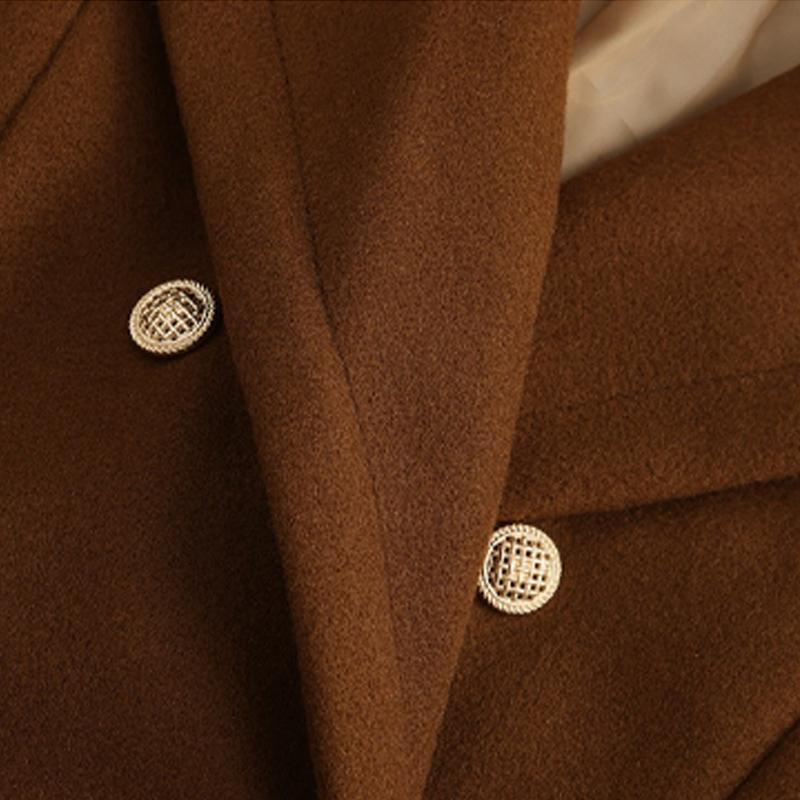 Men's Winter Fur Collar Mid-length Coat 9261109444792