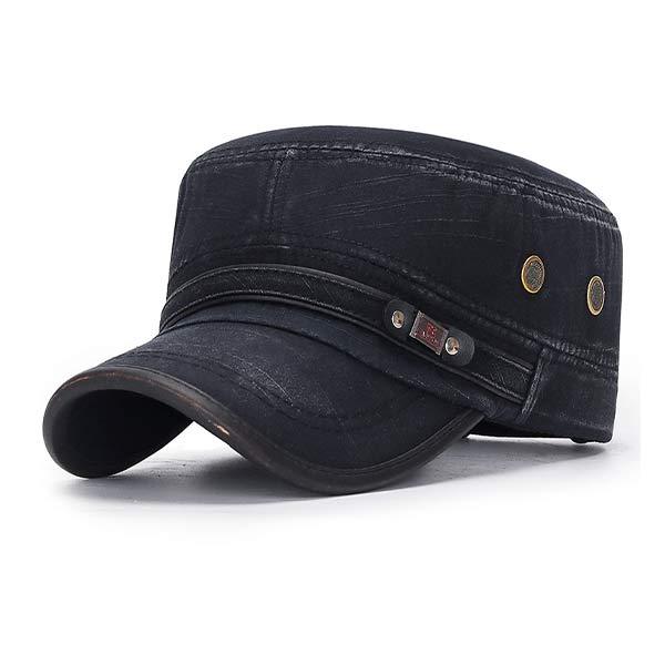 Men's Leather Brim Vintage Hat DTT25082011