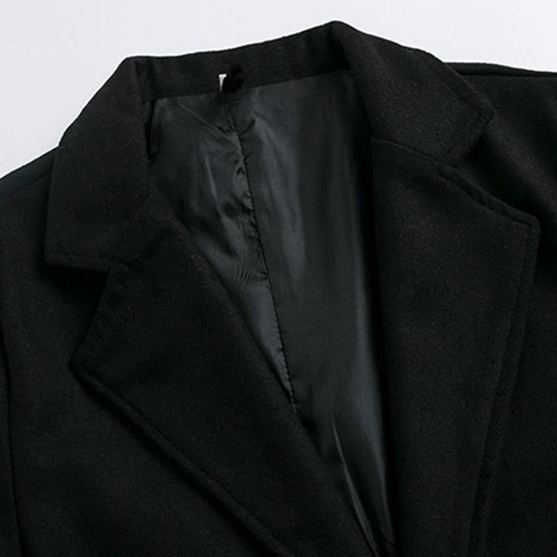 Men's British Style Slim Long Trench Coat 9261110984888