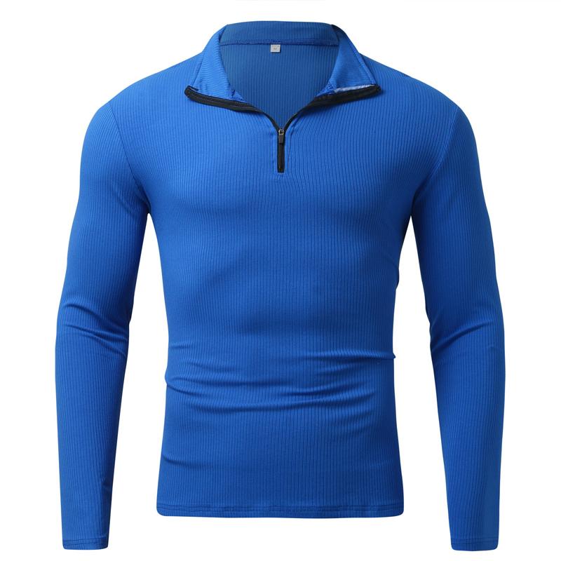 Men's Turtleneck POLO Zip Sweatshirt 9262181089464