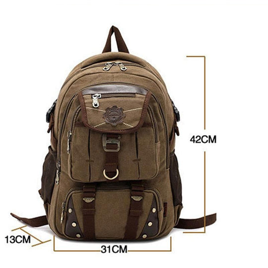 Men's Canvas Backpacks 9262188429496
