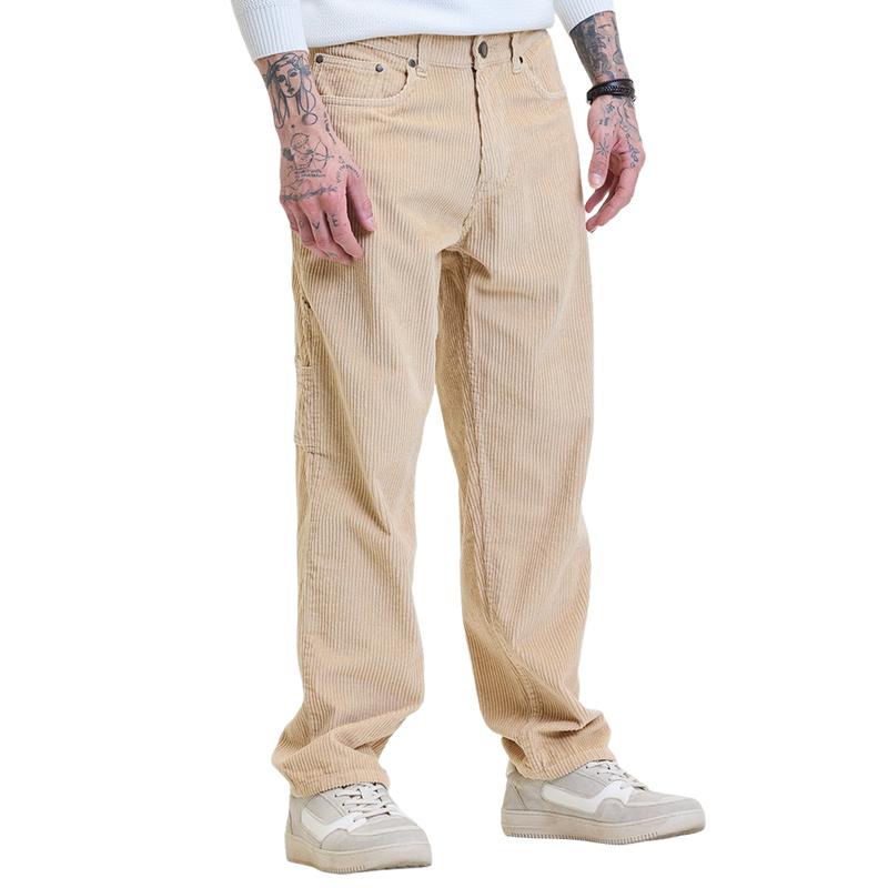Men's Retro Straight Corduroy Casual Pants 9890062008504