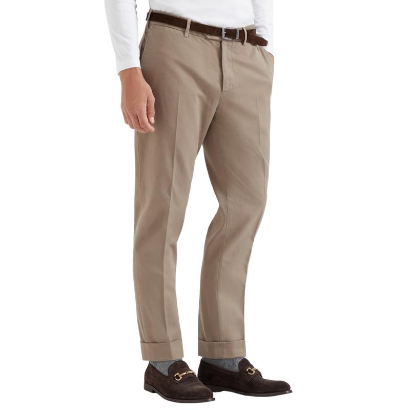 Men's All-match Solid Color Comfortable Straight Suit Pants 9890061844664