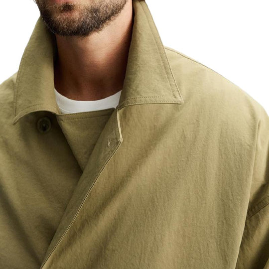 Men's Fashionable Lapel Short Windbreaker Jacket 9886819123384