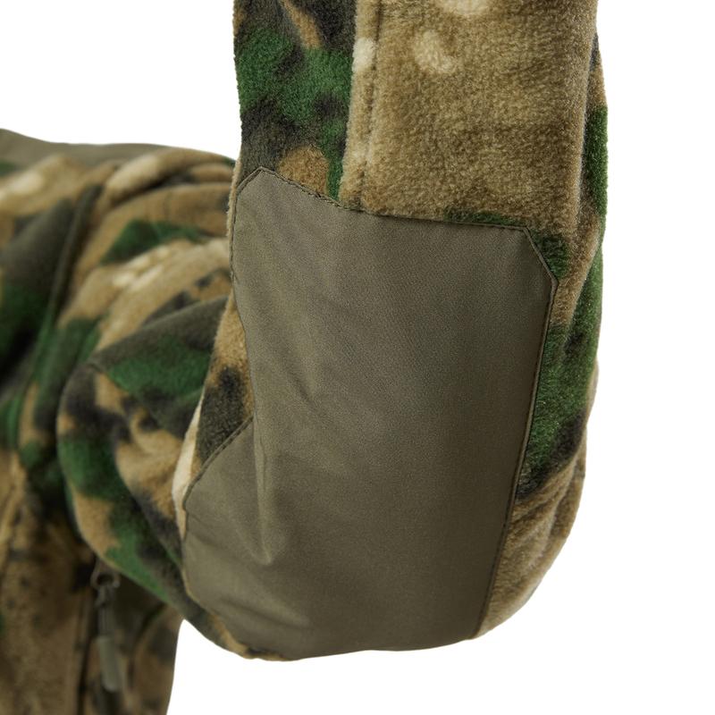 Men's Stand Collar Outdoor Sports Camouflage Fleece Jacket 9261111378104