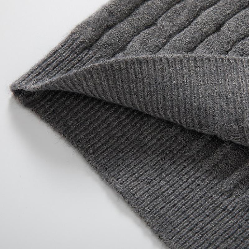 Men's Classic Casual Zip-Up Stand Collar Sweater 9268189593784