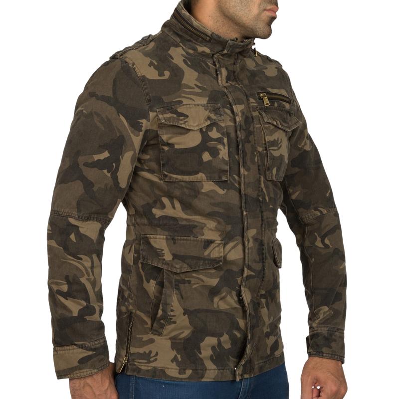 Men's Casual Stand Collar Camouflage Work Jacket 9885321068728