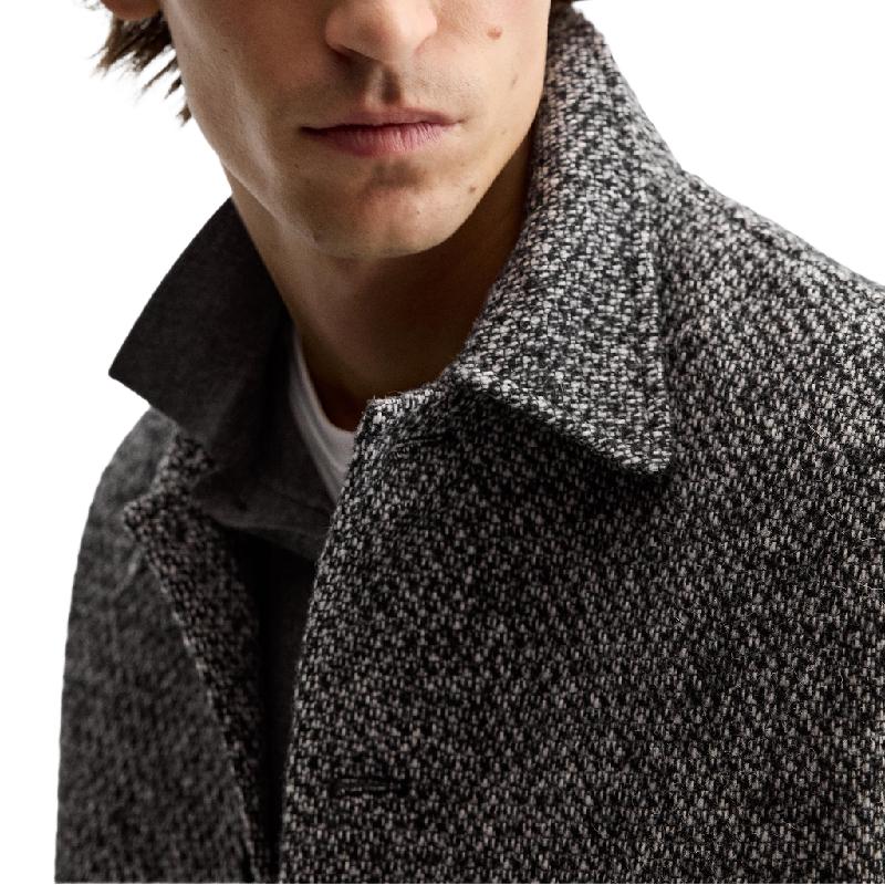 Men's Casual Fashion Crisp Wool Lapel Jacket 9882784596152