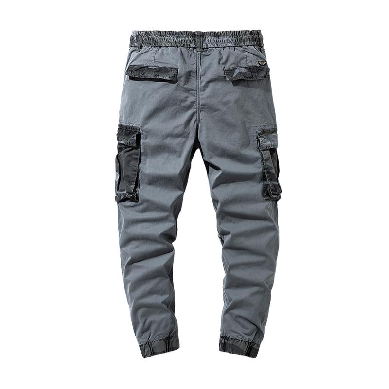 Men's Casual Camouflage Colorblock Multi-Pocket Cargo Pants 9261769719992
