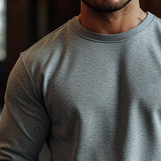 Men's Retro Casual Crewneck Sweatshirt 9880236032184