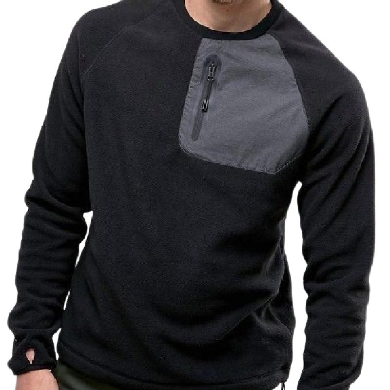 Men's Classic Crew Neck Polar Fleece Sweatshirt 9268188643512
