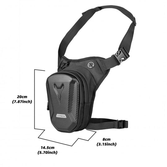 Men's Outdoor Cycling Motorcycle Waterproof Leg And Waist Bag 9262189969592