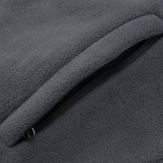 Men's Retro Casual Solid Color Polar Fleece Lapel Sweatshirt Jacket 9261094207672