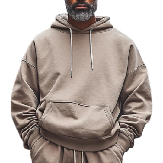 Men's Outdoor Leisure Hoodie and Casual Pants Two-piece Set 9274150256824