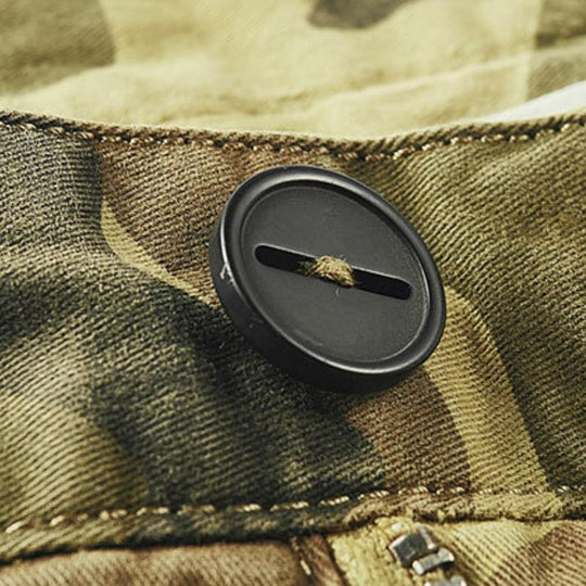 Men's Casual Outdoor Cotton Camouflage Multi-Pocket Cargo Pants 9261767819448