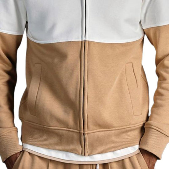 Men's Casual All-match Colorblock Baseball Jacket 9877925527736