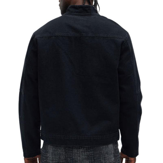 Men's Classic Stand Collar Denim Jacket 9885321199800